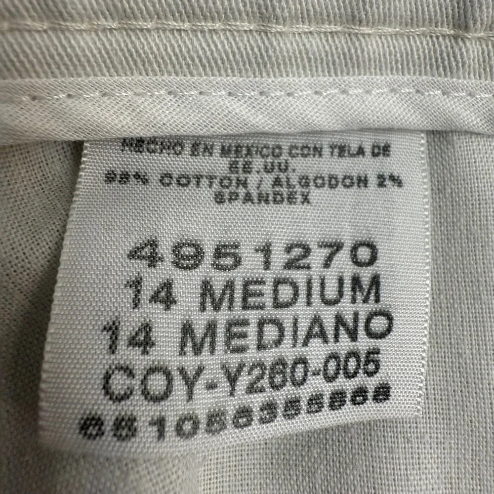Lee At The Waist Women Size 14 Medium (34x30) Straight Leg Casual Pants Beige - Picture 13 of 14